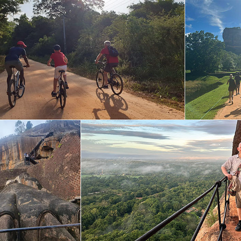 Bicycle Riding to Village